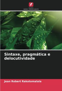 portada Sintaxe, Pragmática e Delocutividade