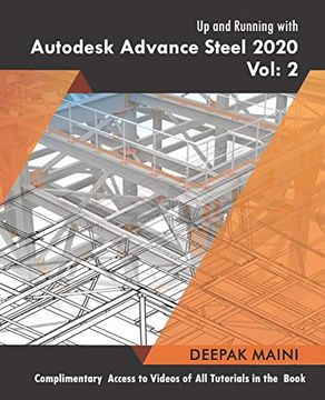 portada Up and Running With Autodesk Advance Steel 2020: Volume 2 