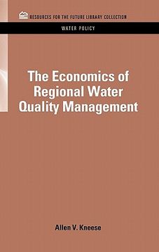 portada the economics of regional water quality management (in English)