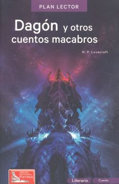 portada Dagón y Otros Cuentos Macabros. Con Cuaderno de Actividades (in Spanish)