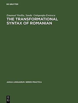 portada The Transformational Syntax of Romanian (Janua Linguarum Series Practica)