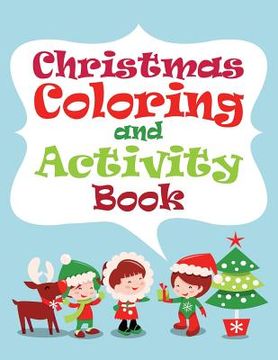 portada Christmas Coloring and Activity Book (in English)