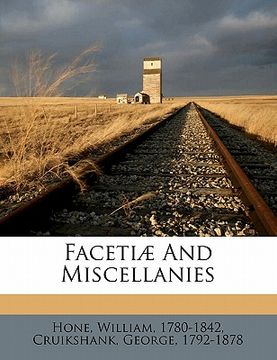 portada faceti and miscellanies volume pts.1-13 (en Inglés)