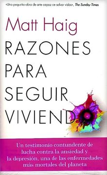 portada Razones Para Seguir Viviendo (in Spanish)
