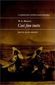 portada W. A. Mozart: Così fan Tutte Paperback (Cambridge Opera Handbooks) (in English)