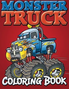 portada Monster Trucks Coloring Book (en Inglés)