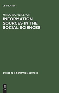 portada Information Sources in the Social Sciences (en Inglés)