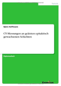 portada CV-Messungen an geätzten epitaktisch gewachsenen Schichten