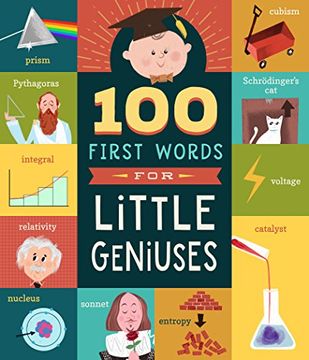 portada 100 First Words for Little Geniuses (en Inglés)
