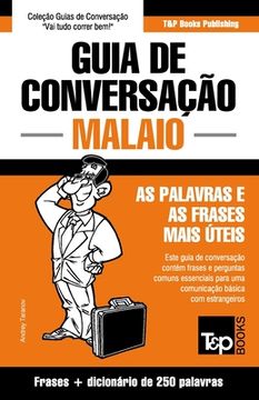 portada Guia de Conversação Português-Malaio e mini dicionário 250 palavras (en Portugués)