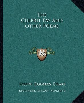 portada the culprit fay and other poems (en Inglés)