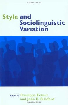portada Style and Sociolinguistic Variation (in English)