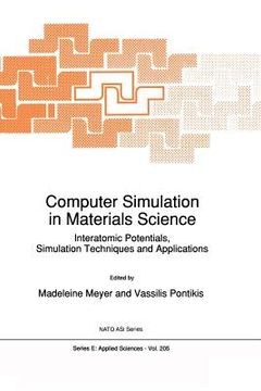 portada Computer Simulation in Materials Science: Interatomic Potentials, Simulation Techniques and Applications (en Inglés)