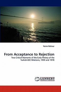 portada from acceptance to rejection (en Inglés)