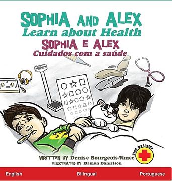portada Sophia and Alex Learn about Health: Sophia e Alex Cuidados com a saúde (in Portuguese)