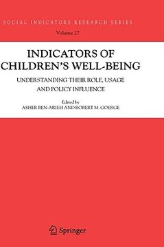 portada indicators of children's well-being: understanding their role, usage and policy influence