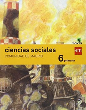 portada Ciencias Sociales: Comunidad de Madrid, 6 Primaria