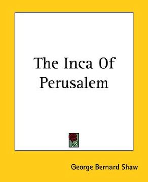portada the inca of perusalem (en Inglés)