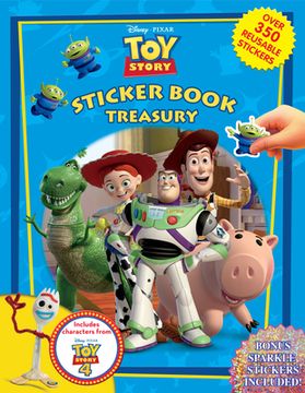 portada Disney Toy Story (New) Sticker Book Treasury (en Inglés)