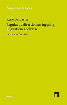 portada Regulae ad Directionem Ingenii / Cogitationes Privatae