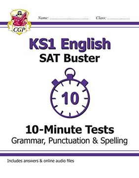 portada New KS1 English SAT Buster 10-Minute Tests: Grammar, Punctuation & Spelling (for the 2018 tests)