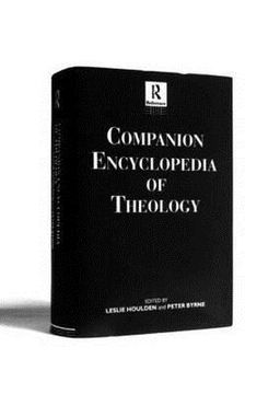 portada companion encyclopedia of theology (en Inglés)