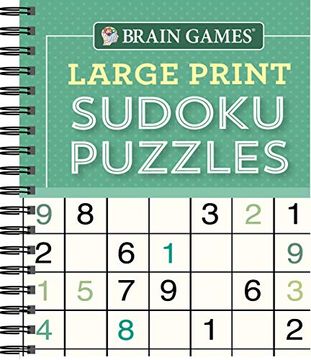 portada Brain Games Large Print Sudoku (in English)