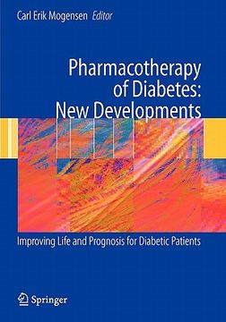 portada pharmacotherapy of diabetes: new developments: improving life and prognosis for diabetic patients (en Inglés)