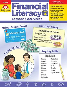 portada Financial Literacy Lessons and Activities, Grade 4 (Financial Literacy Lessons & Activities) 