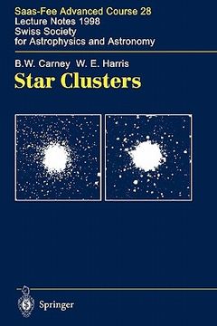 portada star clusters: saas-fee advanced course 28. lecture notes 1998 swiss society for astrophysics and astronomy (en Inglés)