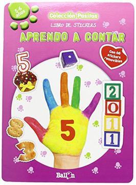 portada Aprendo a Contar - Pasitos Libro de Stickers (in Spanish)