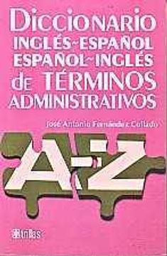 portada Diccionario Ingles - Español / Español - Ingles Determinos Administrativos