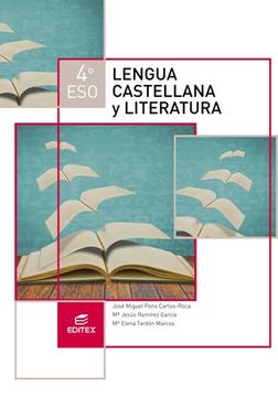 portada Lengua castellana y Literatura 4º ESO (LOMCE) (Secundaria)