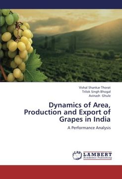 portada dynamics of area, production and export of grapes in india (en Inglés)