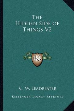 portada the hidden side of things v2 (en Inglés)