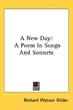 portada a new day: a poem in songs and sonnets (en Inglés)