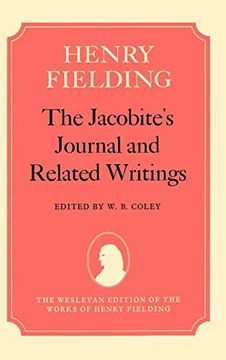 portada The Jacobite's Journal and Related Writings (The Wesleyan Edition of the Works of Henry Fielding) 