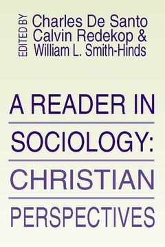 portada A Reader in Sociology; Christian Perspectives (in English)