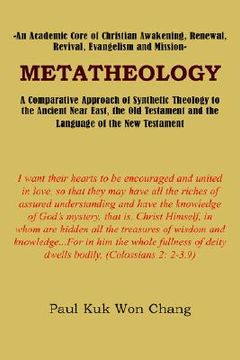 portada metatheology: an academic core of christian awakening, renewal, revival, evangelism and mission: a comparative approach of synthetic