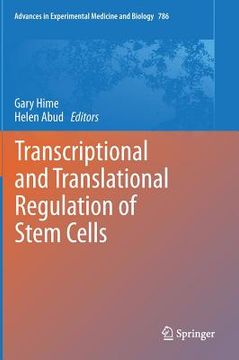portada Transcriptional and Translational Regulation of Stem Cells (en Inglés)