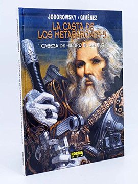 portada La Casta de los Metabarones #5: Cabeza de Hierro el Abuelo (Tapa Dura) (in Basque)
