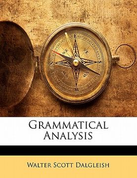 portada grammatical analysis (en Inglés)
