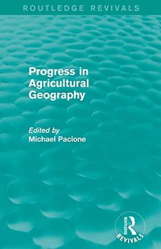 portada Progress in Agricultural Geography (Routledge Revivals) (in English)