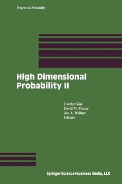 portada High Dimensional Probability II (en Inglés)