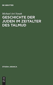 portada Geschichte der Juden im Zeitalter des Talmud (en Alemán)