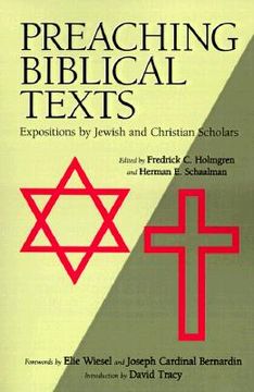 portada preaching biblical texts: expositions by jewish and christian scholars (en Inglés)