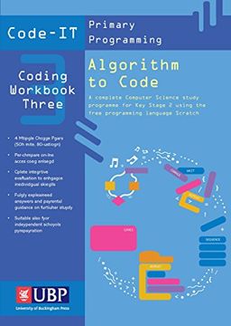 portada Code-It Workbook: Algorithm to Code Using Scratch (Code-It Primary Programming) (en Inglés)