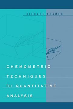 portada Chemometric Techniques for Quantitative Analysis (en Inglés)