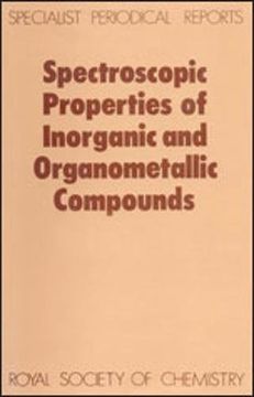 portada Spectroscopic Properties of Inorganic and Organometallic Compounds: Volume 15 (en Inglés)