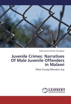 portada Juvenile Crimes: Narratives Of Male Juvenile  Offenders in Malawi: What Young Offenders Say